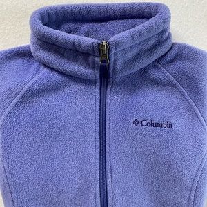 Columbia Girl’s Med. Violet Benton Springs Fleece